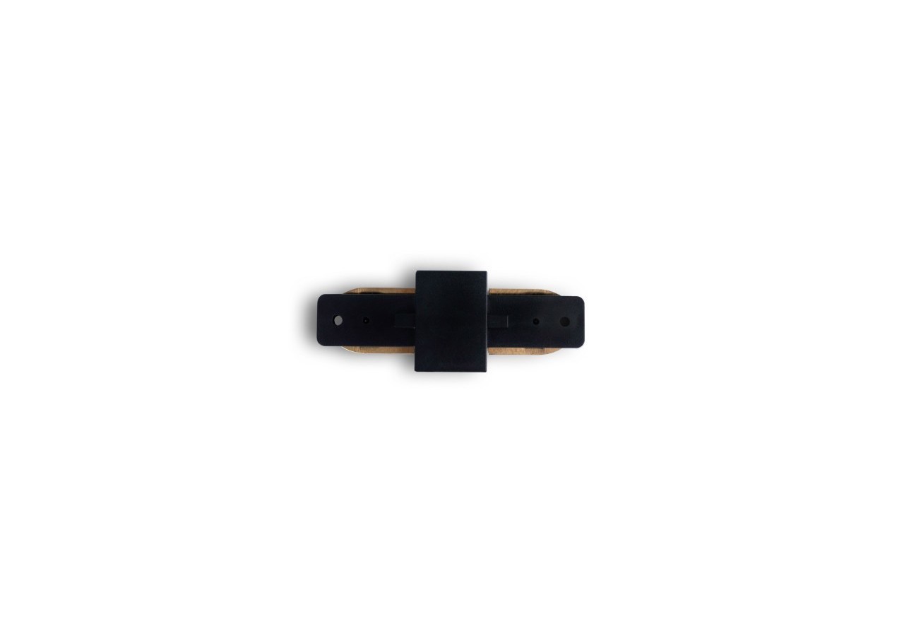 Jonction droite pour rail monophasé en PVC (Réf. BTMP) - BTMP-GB02-N - Barcelona LED