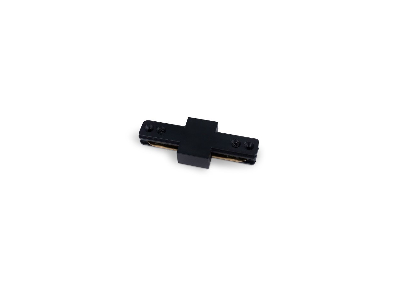 Jonction droite pour rail monophasé en PVC (Réf. BTMP) - BTMP-GB02-N - Barcelona LED