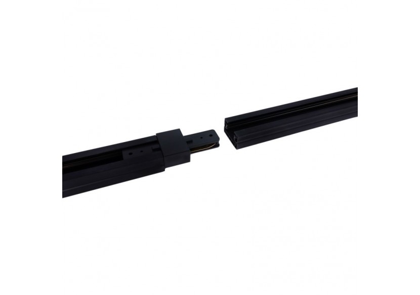 Jonction droite pour rail monophasé en PVC (Réf. BTMP) - BTMP-GB02-N - Barcelona LED Jonction droite pour rail monophasé en PVC (Réf. BTMP) - BTMP-GB02-N - Barcelona LED