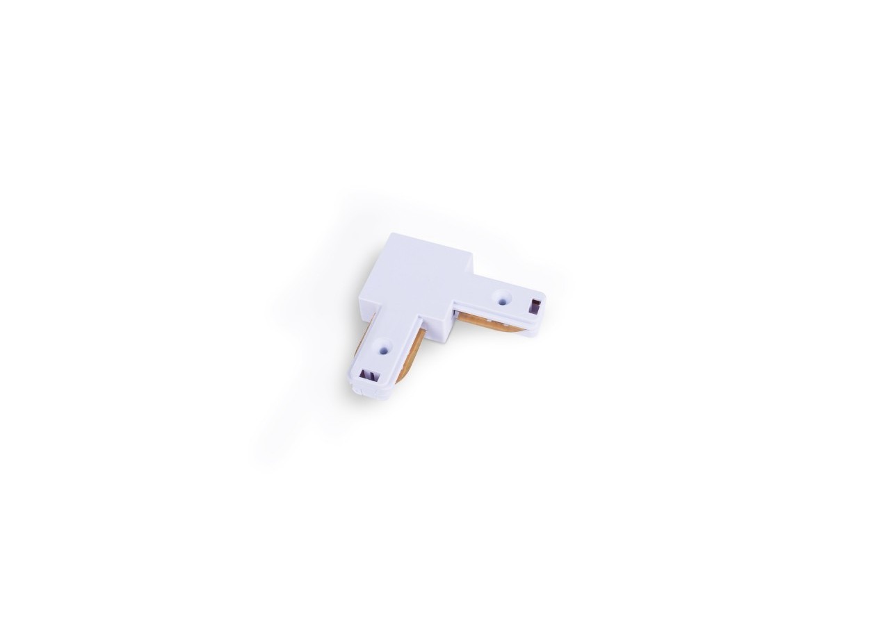 Jonction en angle 90 degrés pour rail monophasé en PVC (Réf. BTMP) - BTMP-GB03-B - Barcelona LED