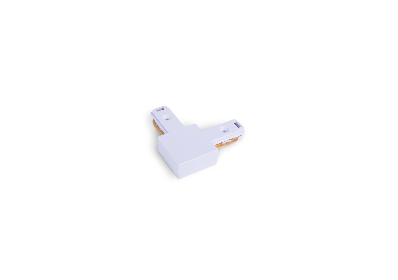 Jonction en angle 90 degrés pour rail monophasé en PVC (Réf. BTMP) - BTMP-GB03-B - Barcelona LED