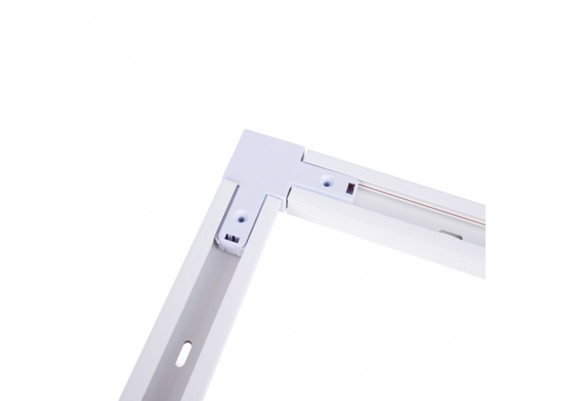 Jonction en angle 90 degrés pour rail monophasé en PVC (Réf. BTMP) - BTMP-GB03-B - Barcelona LED Jonction en angle 90 degrés pour rail monophasé en PVC (Réf. BTMP) - BTMP-GB03-B - Barcelona LED