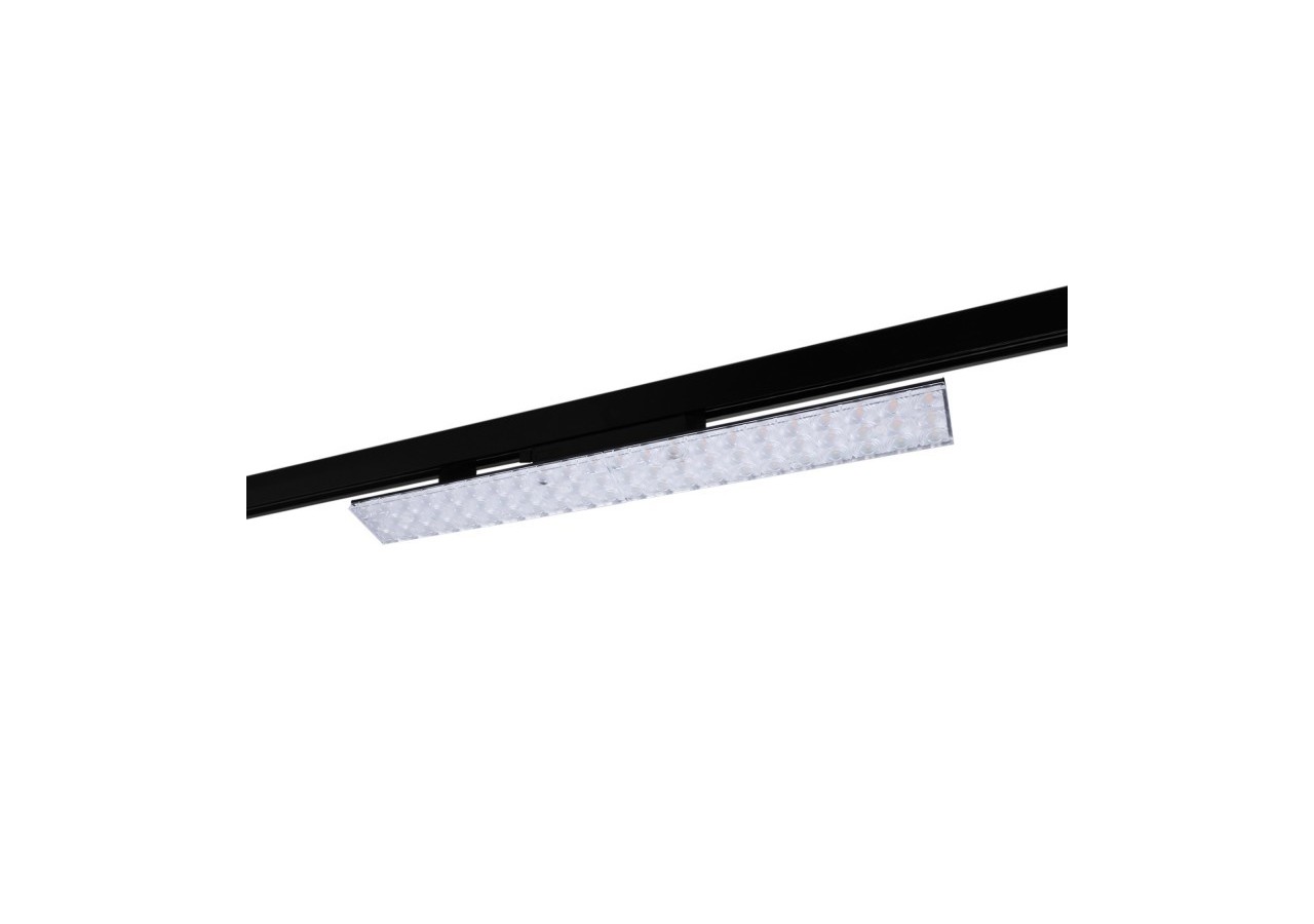 Luminaire linéaire LED triphasé orientable 20W-CCT-IRC90-Driver KGP-Noir - BLT-20W60-CCT-N - Barcelona LED