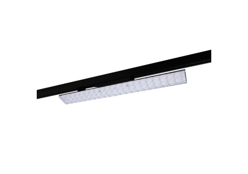 Luminaire linéaire LED triphasé orientable 20W-CCT-IRC90-Driver KGP-Noir - BLT-20W60-CCT-N - Barcelona LED