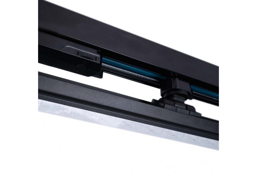 Luminaire linéaire LED triphasé orientable 20W-CCT-IRC90-Driver KGP-Noir - BLT-20W60-CCT-N - Barcelona LED