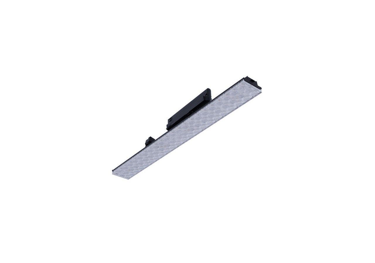 Luminaire linéaire LED triphasé orientable 20W-CCT-IRC90-Driver KGP-Noir - BLT-20W60-CCT-N - Barcelona LED