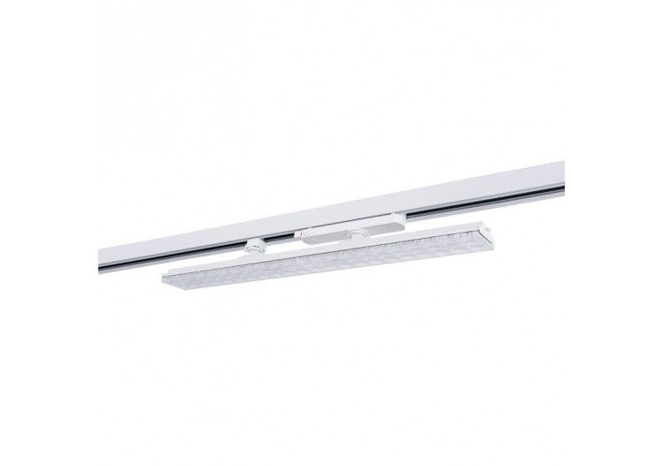 Luminaire linéaire LED triphasé orientable 20W-CCT-IRC90-Driver KGP-Blanc - BLT-20W60-CCT-B - Barcelona LED