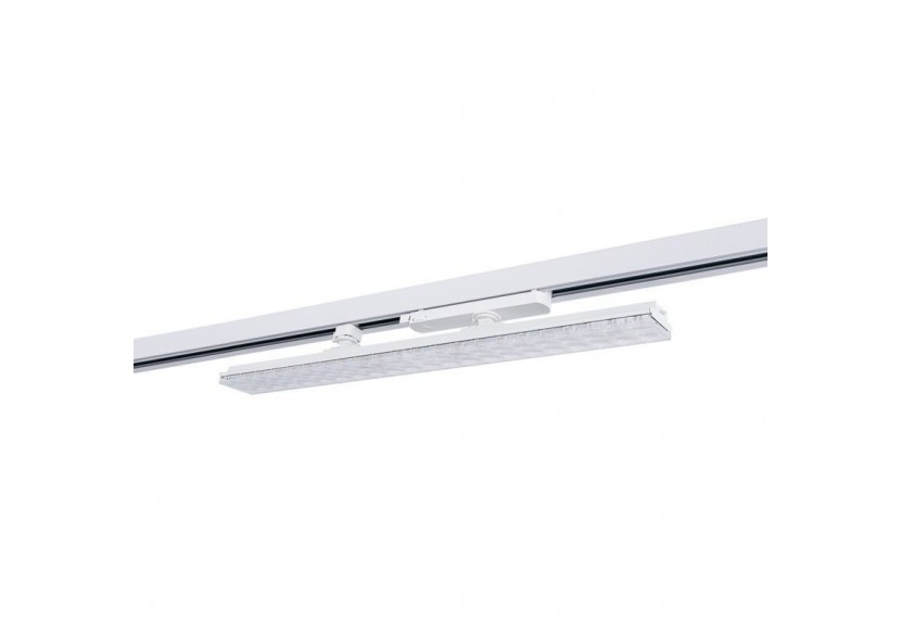 Luminaire linéaire LED triphasé orientable 20W-CCT-IRC90-Driver KGP-Blanc - BLT-20W60-CCT-B - Barcelona LED