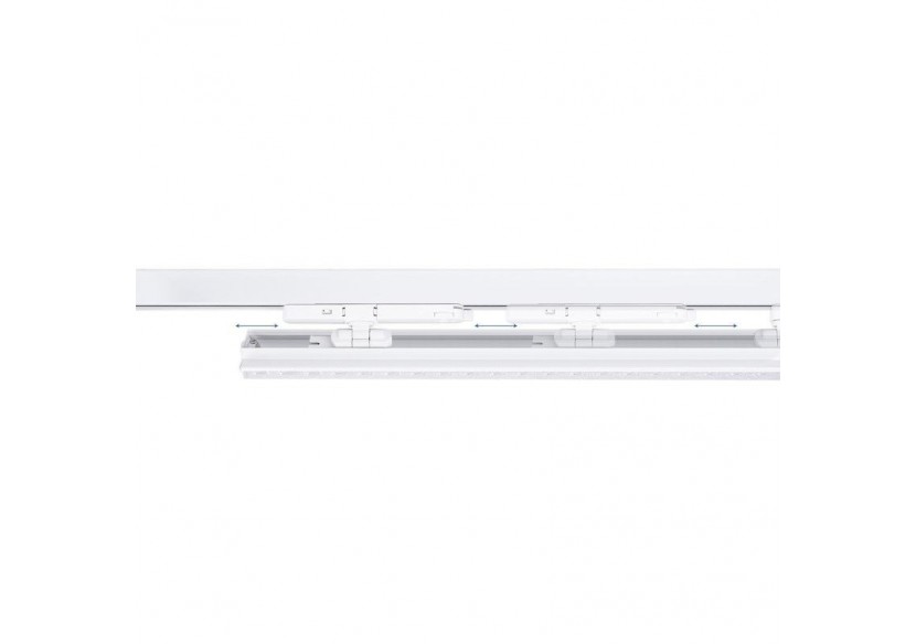 Luminaire linéaire LED triphasé orientable 20W-CCT-IRC90-Driver KGP-Blanc - BLT-20W60-CCT-B - Barcelona LED