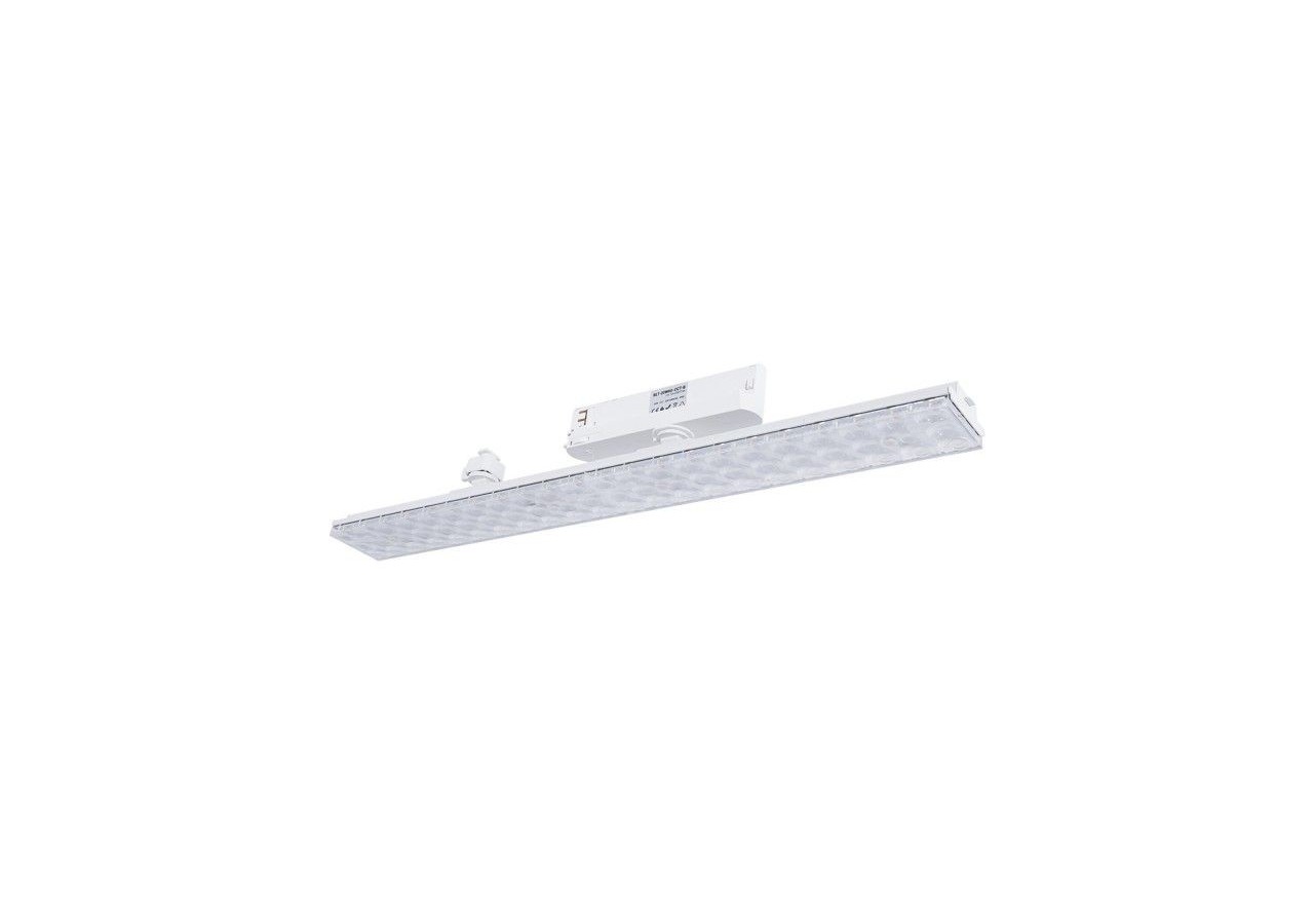 Luminaire linéaire LED triphasé orientable 20W-CCT-IRC90-Driver KGP-Blanc - BLT-20W60-CCT-B - Barcelona LED