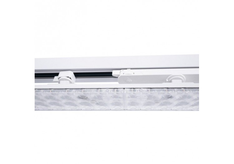 Luminaire linéaire LED triphasé orientable 40W-CCT-IRC90-Driver KGP-Blanc - BLT-40W60-CCT-B - Barcelona LED 2
