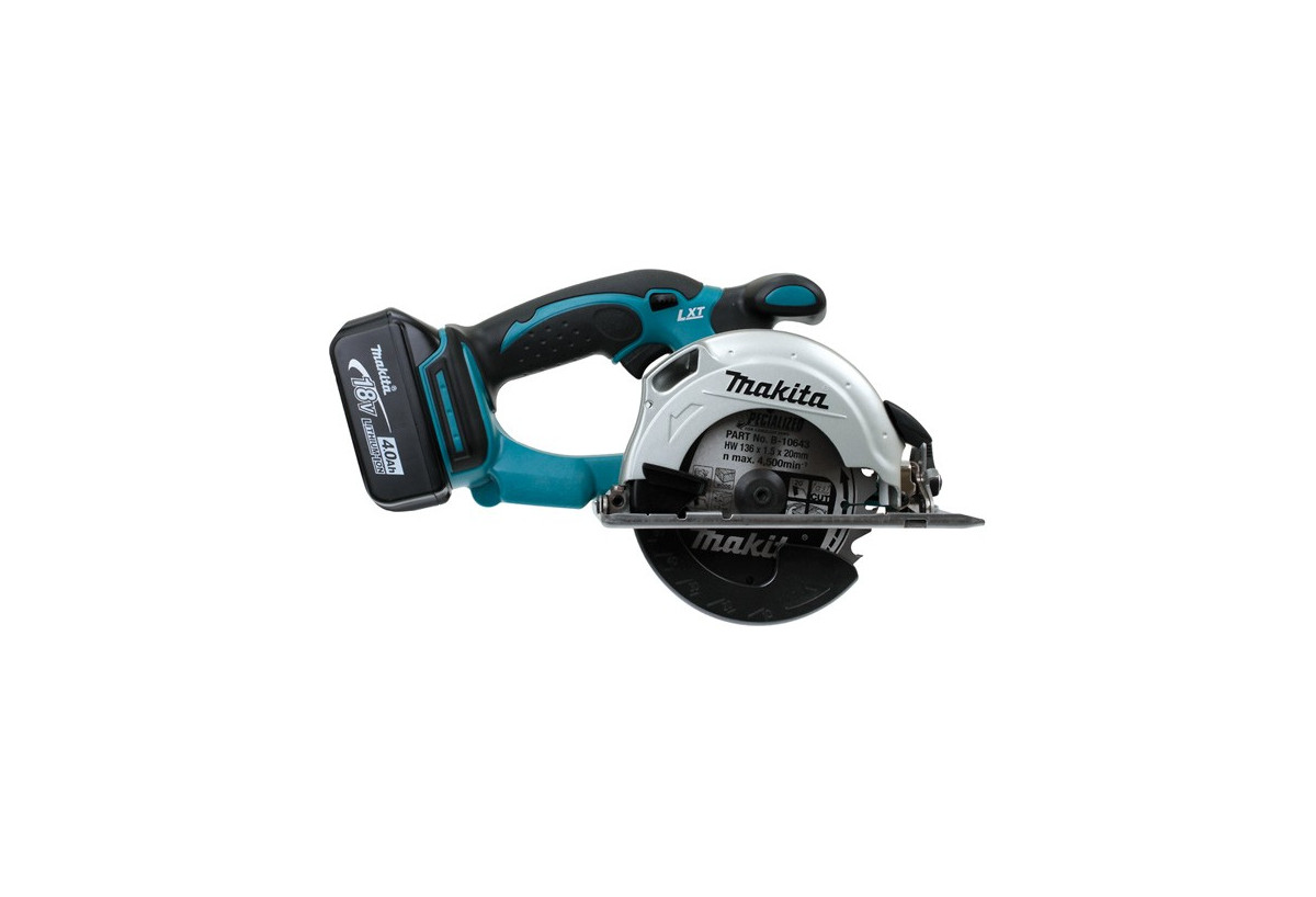 Scies circulaires bois 18 V Li-Ion 4 Ah - Makita : Confort'Mat