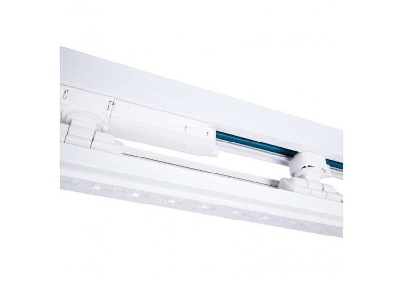 Luminaire linéaire LED triphasé orientable 40W-CCT-IRC90-Driver KGP-Blanc - BLT-40W60-CCT-B - Barcelona LED
