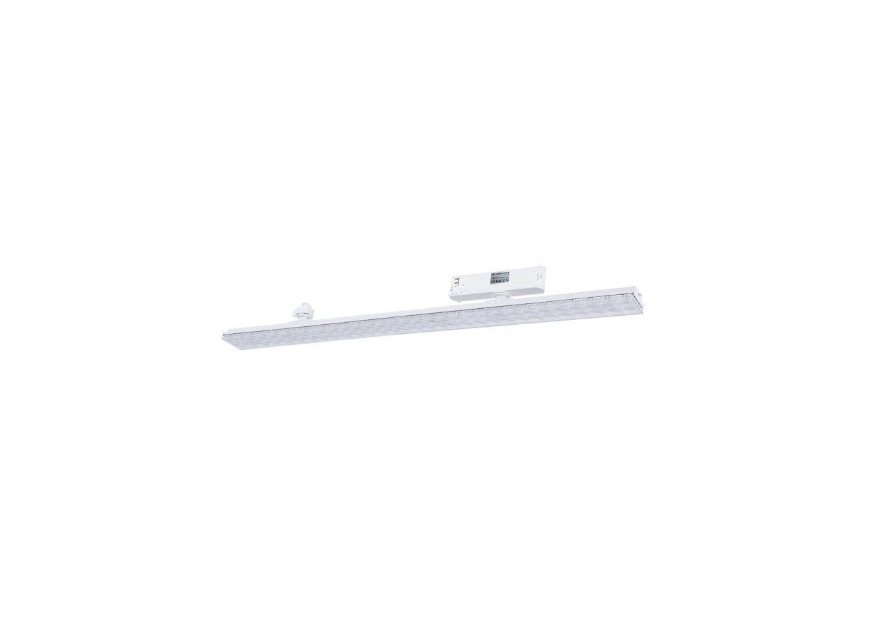 Luminaire linéaire LED triphasé orientable 40W-CCT-IRC90-Driver KGP-Blanc - BLT-40W60-CCT-B - Barcelona LED