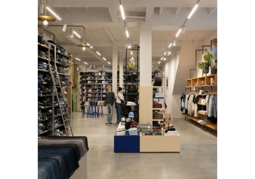 Luminaire linéaire LED triphasé orientable 40W-CCT-IRC90-Driver KGP-Blanc - BLT-40W60-CCT-B - Barcelona LED