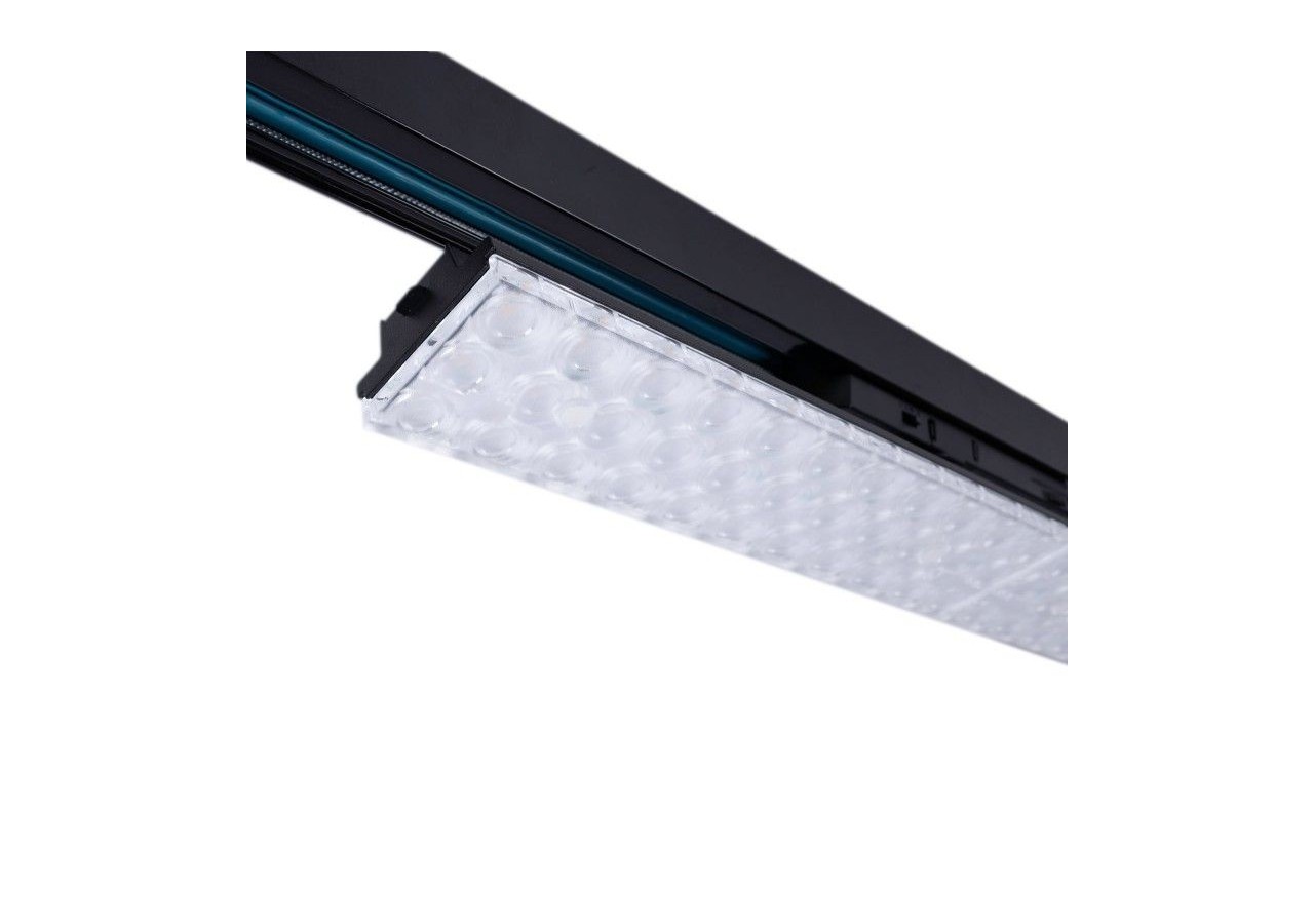 Luminaire linéaire LED triphasé orientable 40W-CCT-IRC90-Driver KGP-Noir - BLT-40W60-CCT-N - Barcelona LED