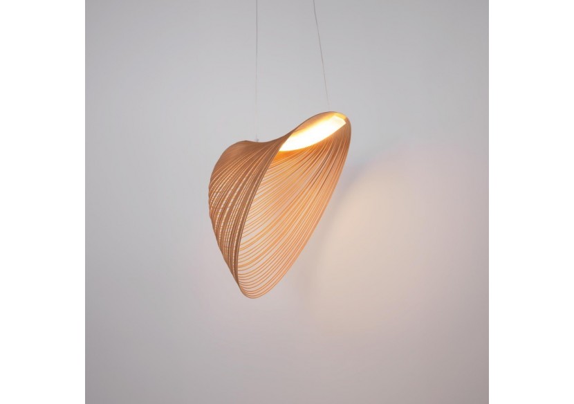 Suspension design en bois "Bogam 60"-24W-diamètre 60cm - BD2207-60-BC - Barcelona LED Suspension design en bois "Bogam 60"-24W-diamètre 60cm - BD2207-60-BC - Barcelona LED