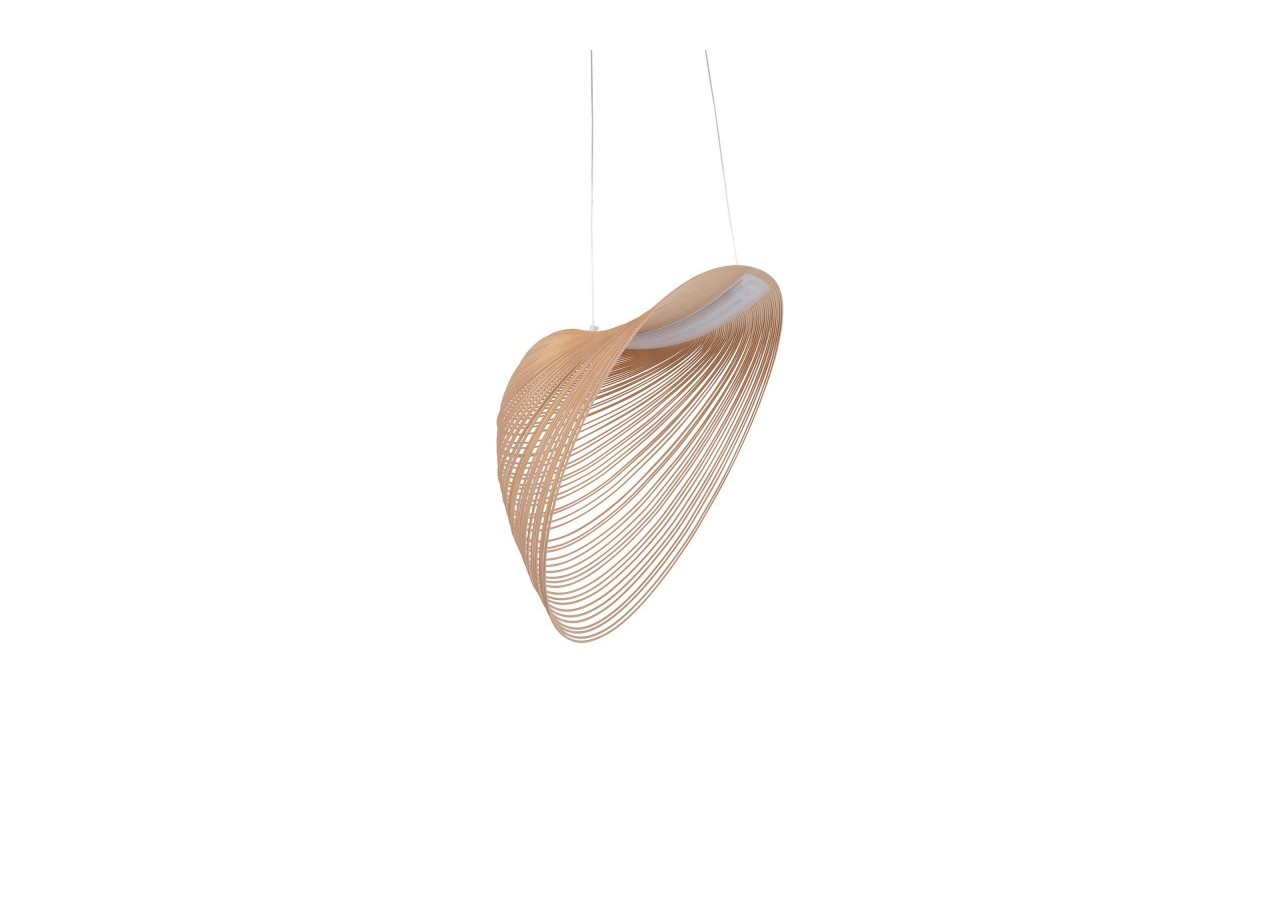 Suspension design en bois "Bogam 60"-24W-diamètre 60cm - BD2207-60-BC - Barcelona LED