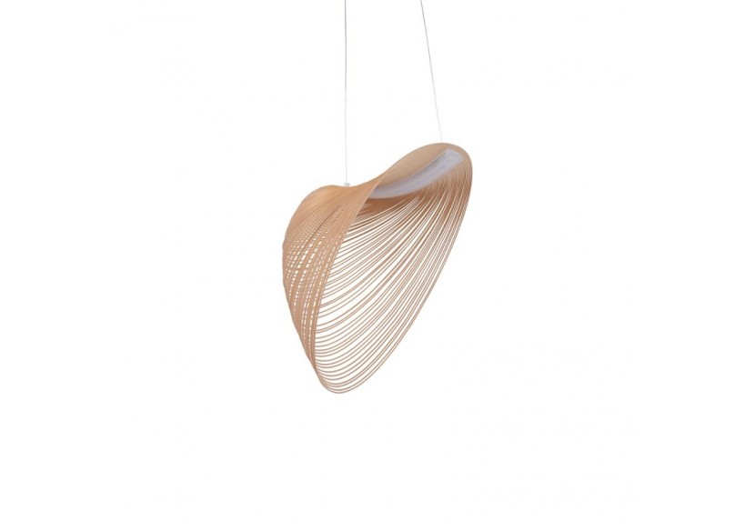 Suspension design en bois "Bogam 60"-24W-diamètre 60cm - BD2207-60-BC - Barcelona LED Suspension design en bois "Bogam 60"-24W-diamètre 60cm - BD2207-60-BC - Barcelona LED