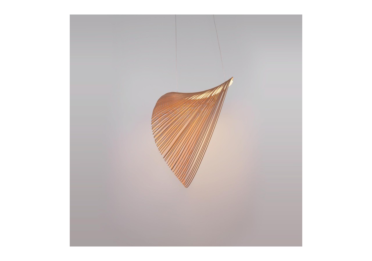 Suspension design en bois "Bogam 60"-24W-diamètre 60cm - BD2207-60-BC - Barcelona LED