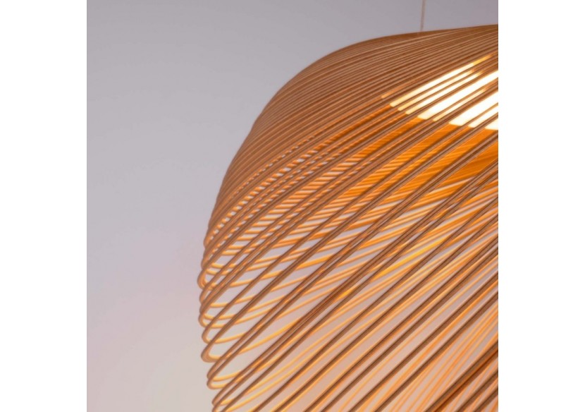 Suspension design en bois "Bogam 60"-24W-diamètre 60cm - BD2207-60-BC - Barcelona LED Suspension design en bois "Bogam 60"-24W-diamètre 60cm - BD2207-60-BC - Barcelona LED