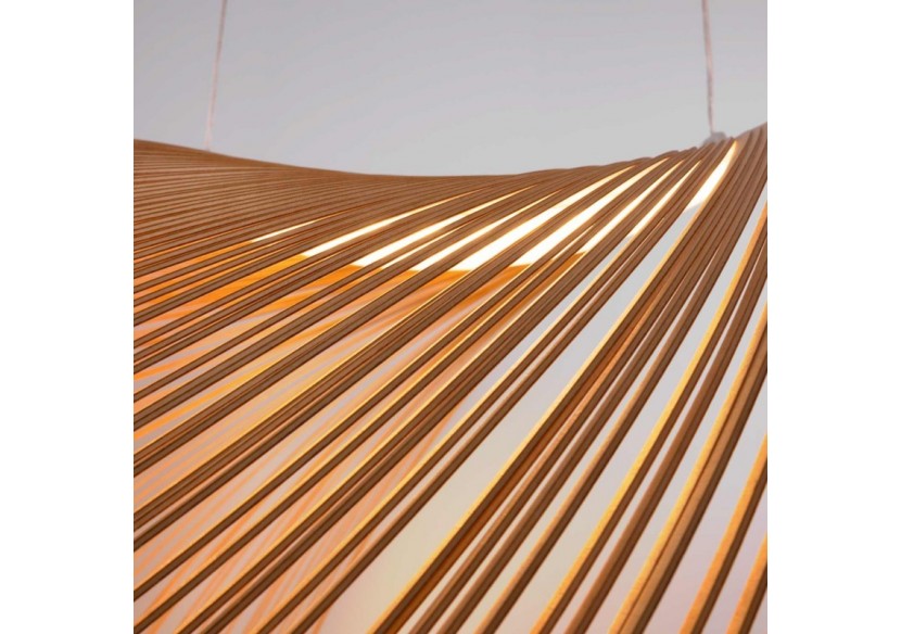 Suspension design en bois "Bogam 60"-24W-diamètre 60cm - BD2207-60-BC - Barcelona LED Suspension design en bois "Bogam 60"-24W-diamètre 60cm - BD2207-60-BC - Barcelona LED