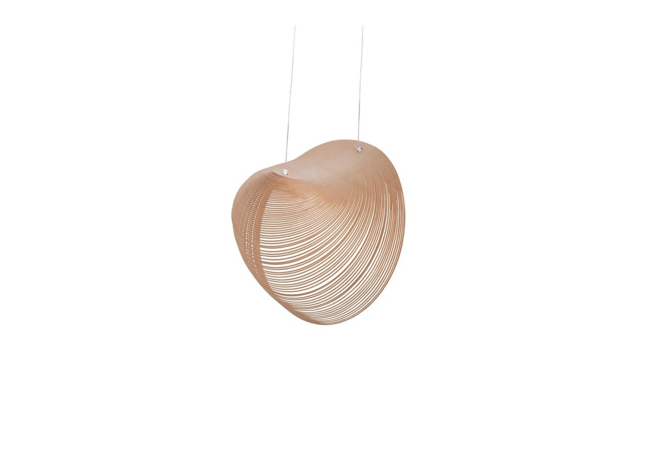 Suspension design en bois "Bogam 60"-24W-diamètre 60cm - BD2207-60-BC - Barcelona LED