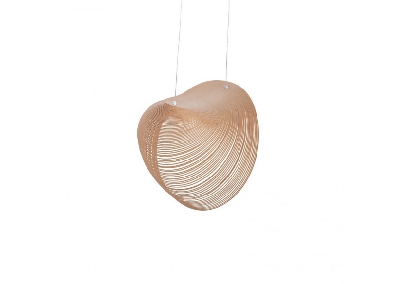 Suspension design en bois "Bogam 60"-24W-diamètre 60cm - BD2207-60-BC - Barcelona LED Suspension design en bois "Bogam 60"-24W-diamètre 60cm - BD2207-60-BC - Barcelona LED
