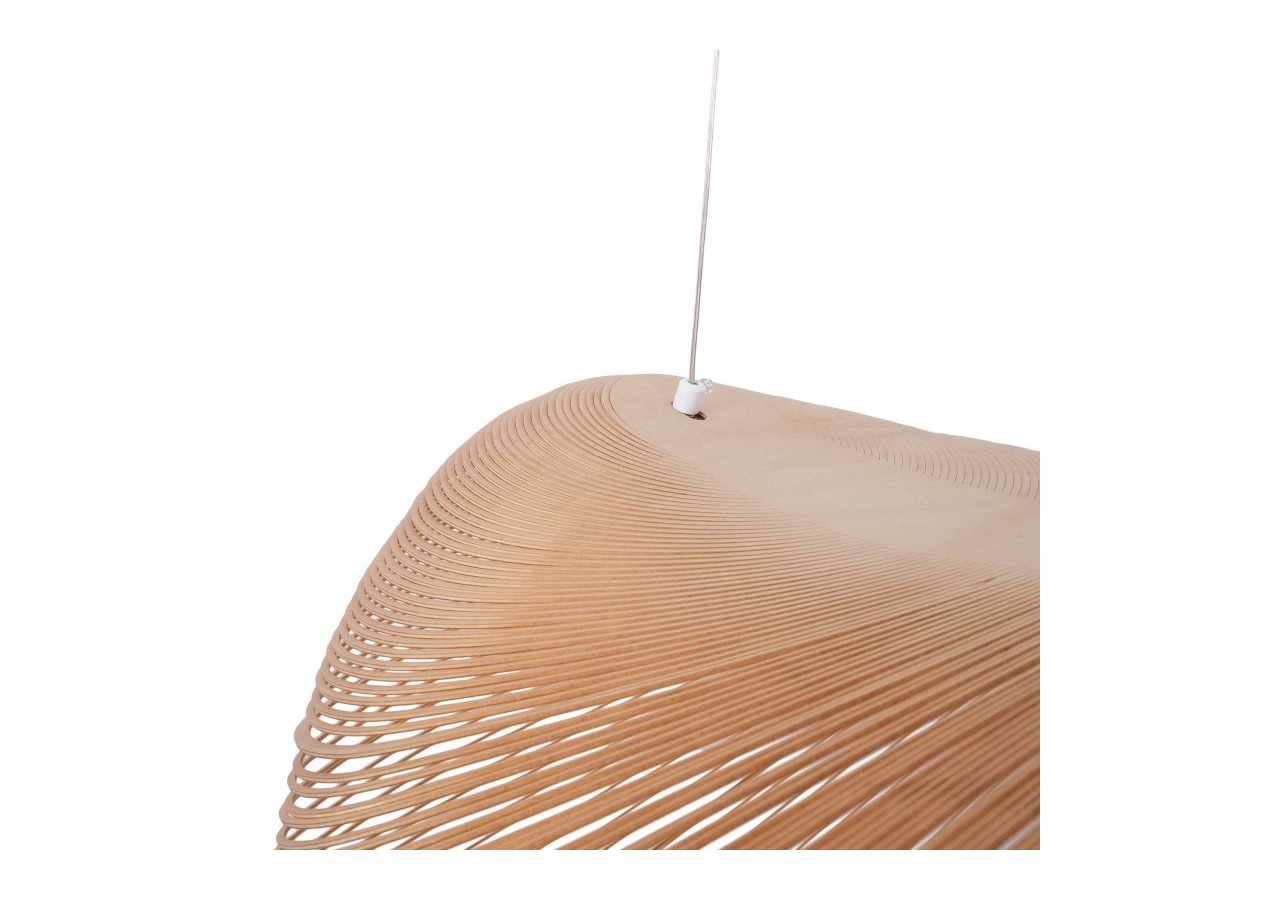 Suspension design en bois "Bogam 60"-24W-diamètre 60cm - BD2207-60-BC - Barcelona LED