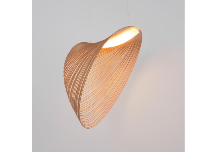 Suspension design en bois "Bogam 80"-32W-diamètre 80cm - BD2207-80-BC - Barcelona LED