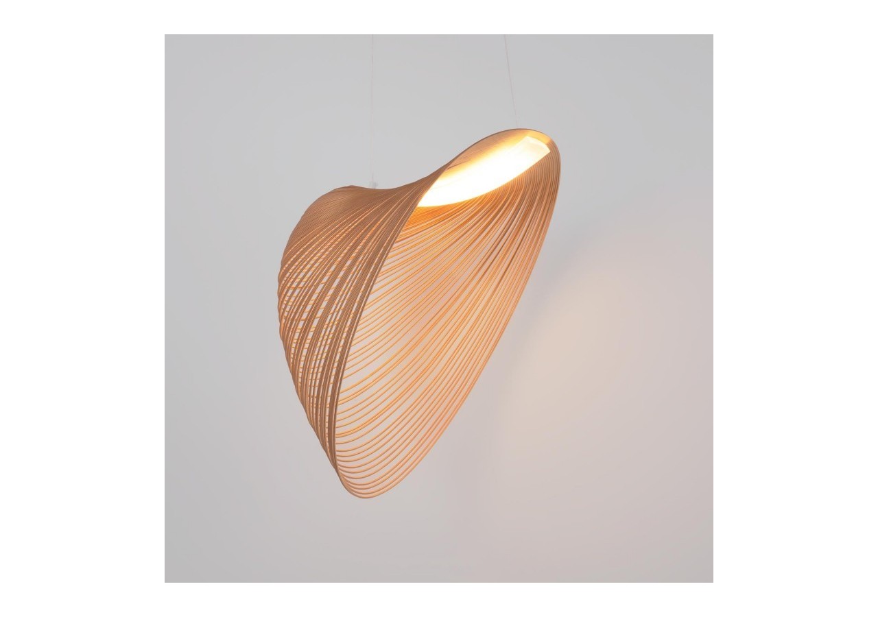 Suspension design en bois "Bogam 80"-32W-diamètre 80cm - BD2207-80-BC - Barcelona LED