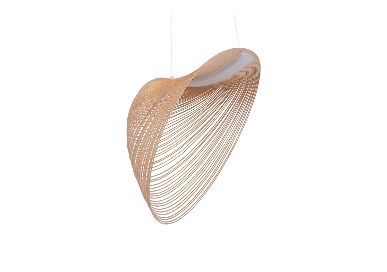 Suspension design en bois "Bogam 80"-32W-diamètre 80cm - BD2207-80-BC - Barcelona LED