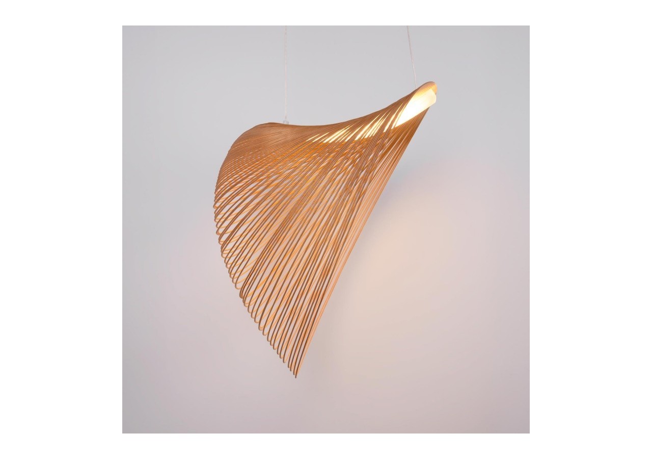 Suspension design en bois "Bogam 80"-32W-diamètre 80cm - BD2207-80-BC - Barcelona LED