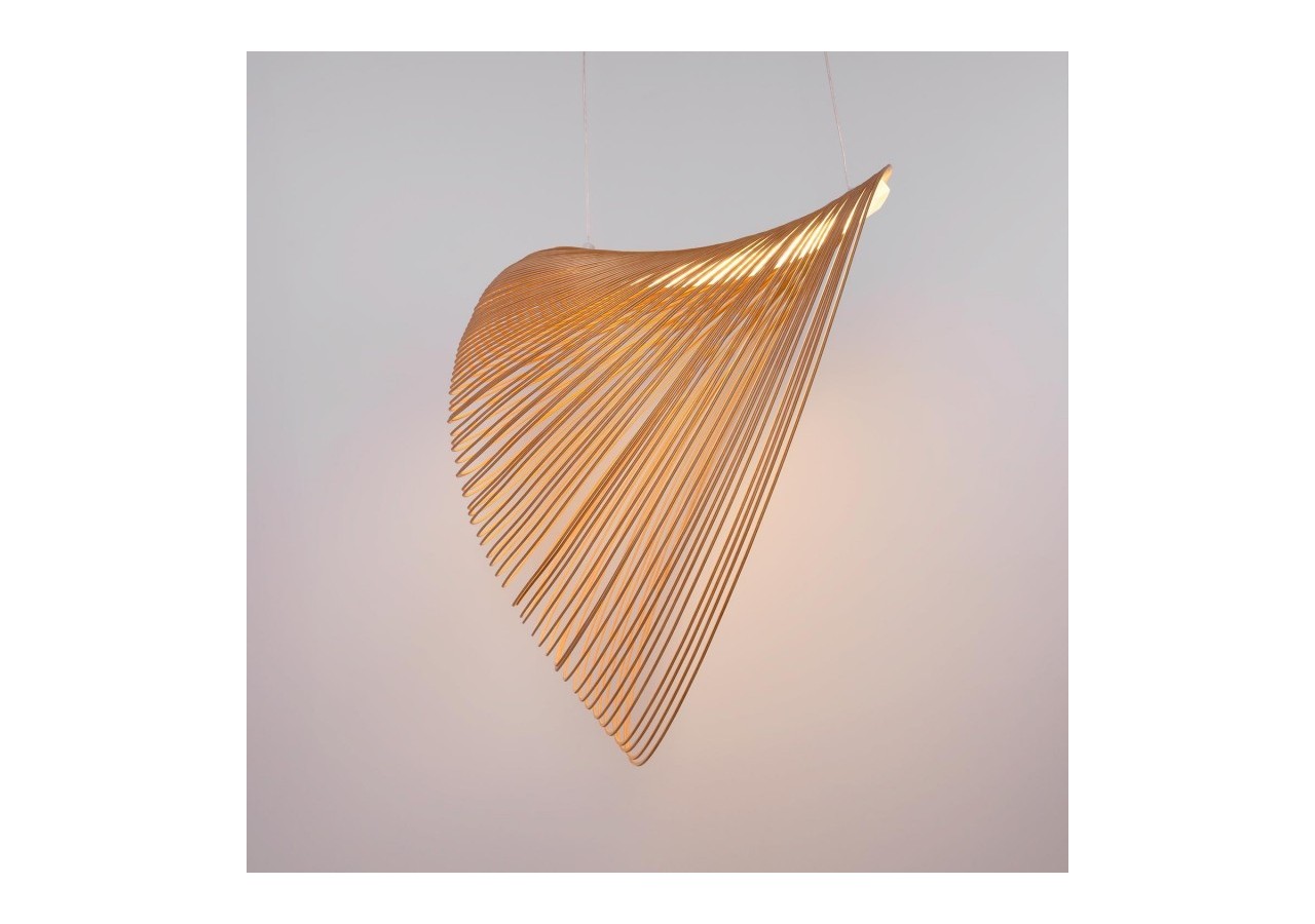 Suspension design en bois "Bogam 80"-32W-diamètre 80cm - BD2207-80-BC - Barcelona LED
