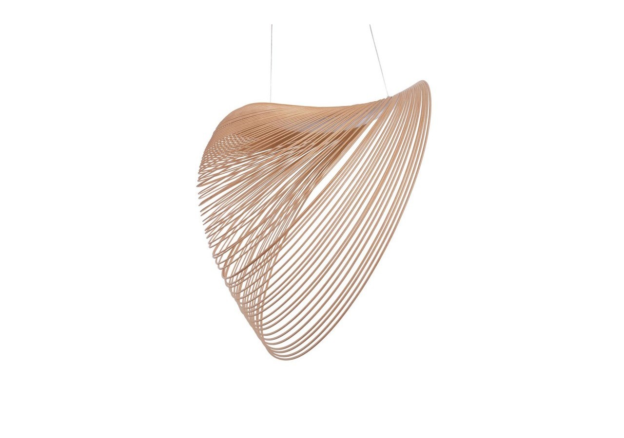 Suspension design en bois "Bogam 80"-32W-diamètre 80cm - BD2207-80-BC - Barcelona LED