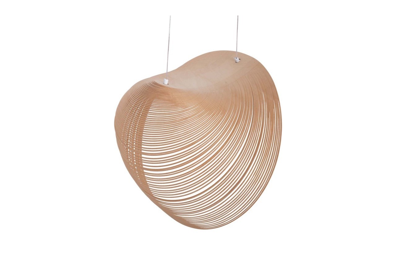 Suspension design en bois "Bogam 80"-32W-diamètre 80cm - BD2207-80-BC - Barcelona LED