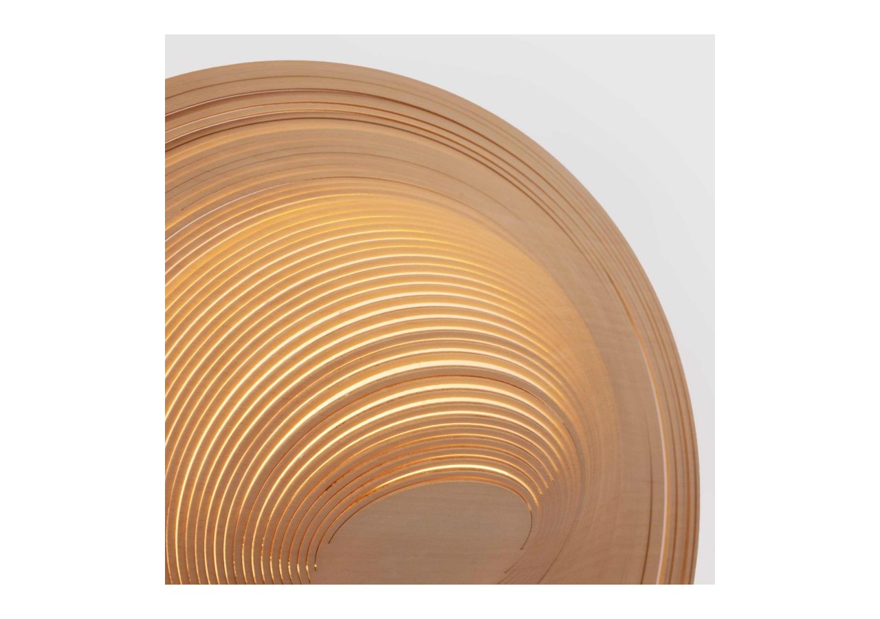 Applique design en bois "Ronda"-16W-diamètre 40cm - BW2207-40 - Barcelona LED