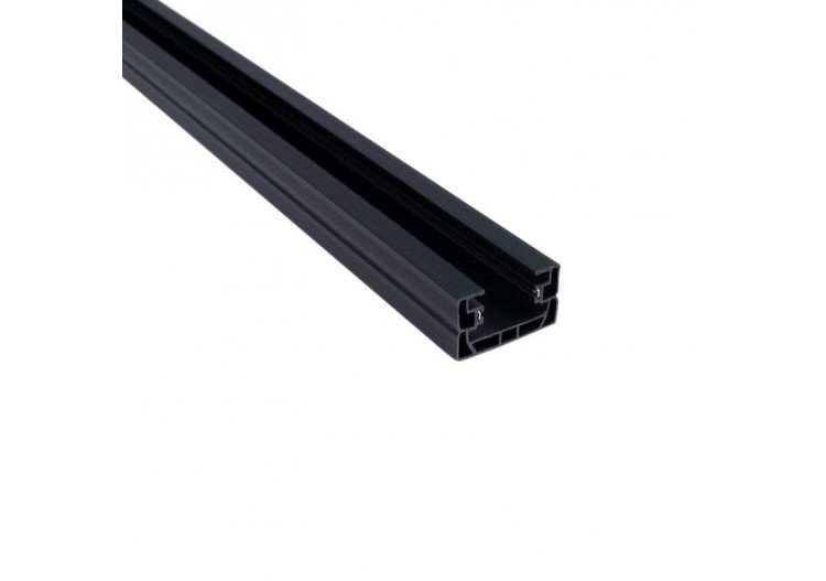 Rail monophasé en PVC pour spots LED-En saillie-2m - BTMP-200-N - Barcelona LED