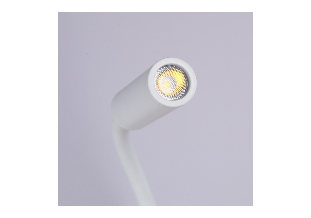Lot de 2-Applique liseuse flexible "LONDON"-Puce CREE-3W-Blanc - K1511-2B - Barcelona LED