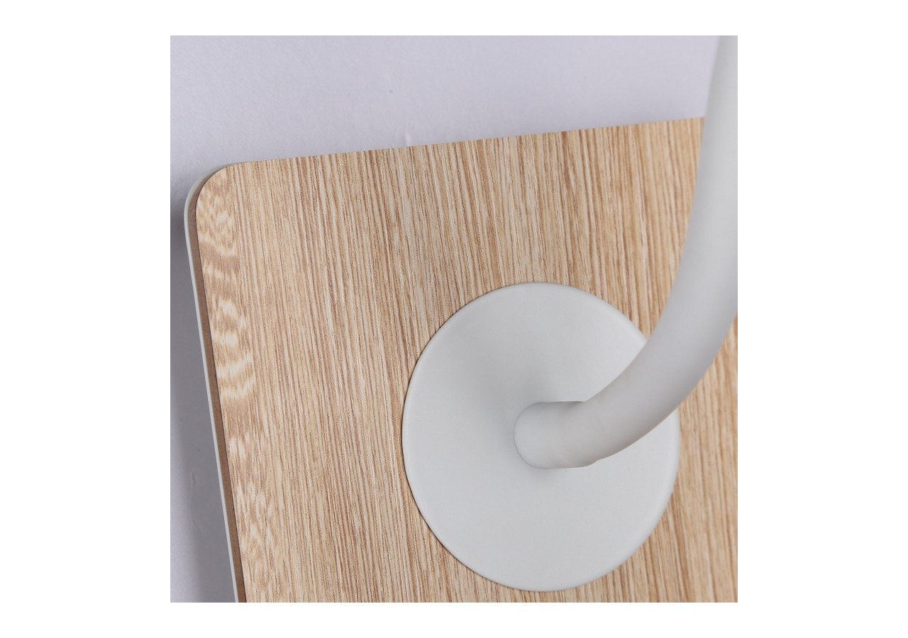 Lot de 2-Applique liseuse flexible "LONDON"-Puce CREE-3W-Blanc - K1511-2B - Barcelona LED