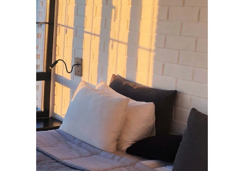 Lot de 2-Applique liseuse flexible "LONDON"-Puce CREE-3W-Noir - K1511-2N - Barcelona LED Lot de 2-Applique liseuse flexible "LONDON"-Puce CREE-3W-Noir - K1511-2N - Barcelona LED