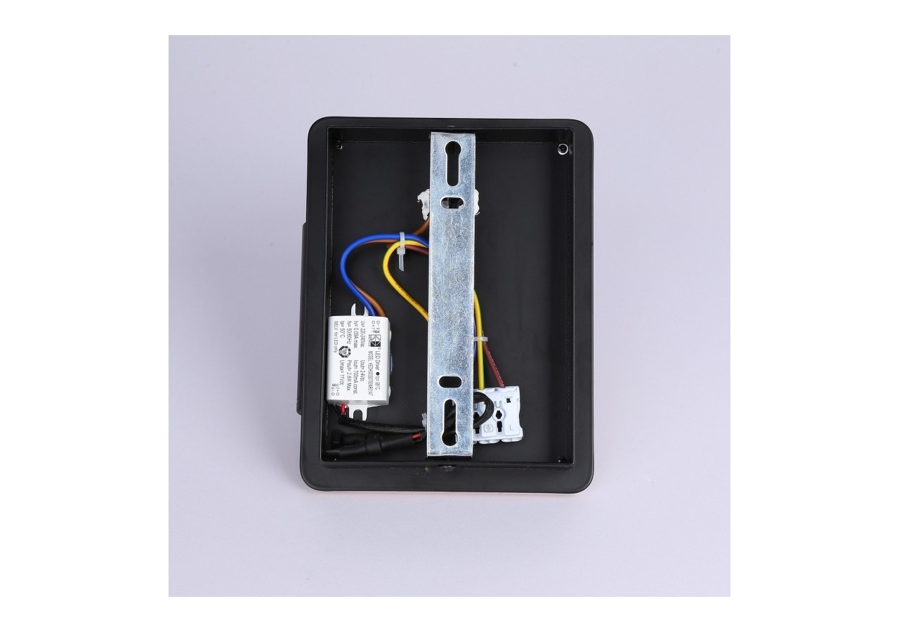 Lot de 2-Applique liseuse flexible "LONDON"-Puce CREE-3W-Noir - K1511-2N - Barcelona LED