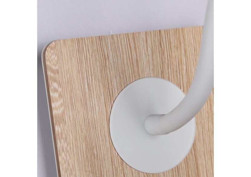 Lot de 2-Applique liseuse flexible avec port USB "LONDON USB"-Puce CREE-3W-Blanc - K1511-USB-2B - Barcelona LED Lot de 2-Applique liseuse flexible avec port USB "LONDON USB"-Puce CREE-3W-Blanc - K1511-USB-2B - Barcelona LED