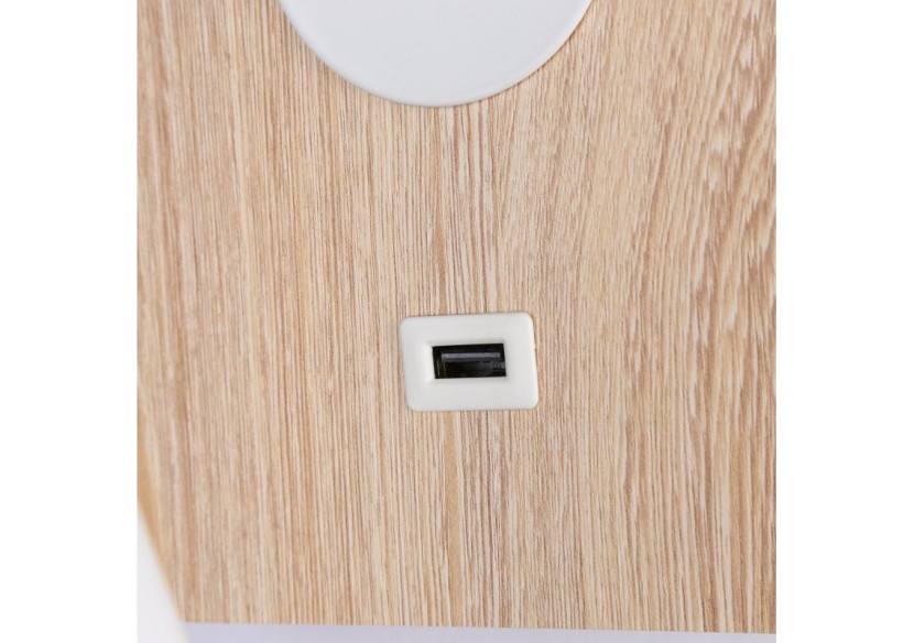 Lot de 2-Applique liseuse flexible avec port USB "LONDON USB"-Puce CREE-3W-Blanc - K1511-USB-2B - Barcelona LED Lot de 2-Applique liseuse flexible avec port USB "LONDON USB"-Puce CREE-3W-Blanc - K1511-USB-2B - Barcelona LED