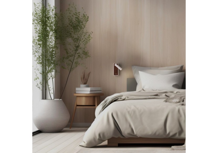 Lot de 2-Applique liseuse "Irene"-3W-Puce CREE-Blanc - K1549-2B - Barcelona LED Lot de 2-Applique liseuse "Irene"-3W-Puce CREE-Blanc - K1549-2B - Barcelona LED