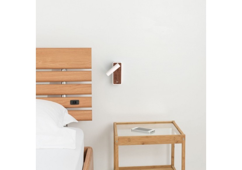 Lot de 2-Applique liseuse "Irene"-3W-Puce CREE-Blanc - K1549-2B - Barcelona LED Lot de 2-Applique liseuse "Irene"-3W-Puce CREE-Blanc - K1549-2B - Barcelona LED