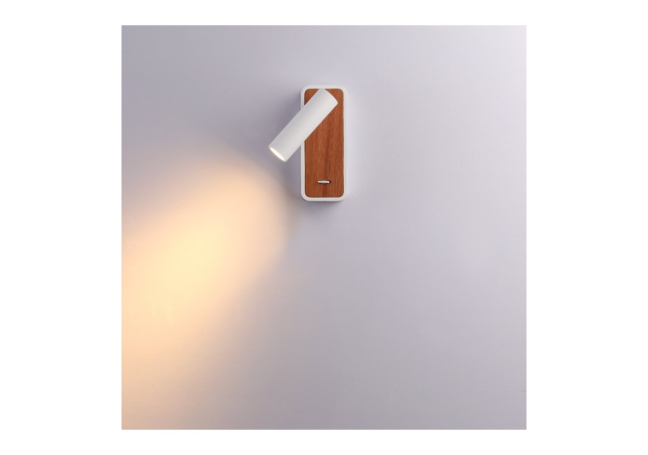 Lot de 2-Applique liseuse "Irene"-3W-Puce CREE-Blanc - K1549-2B - Barcelona LED