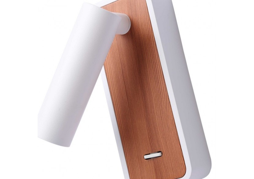 Lot de 2-Applique liseuse "Irene"-3W-Puce CREE-Blanc - K1549-2B - Barcelona LED Lot de 2-Applique liseuse "Irene"-3W-Puce CREE-Blanc - K1549-2B - Barcelona LED