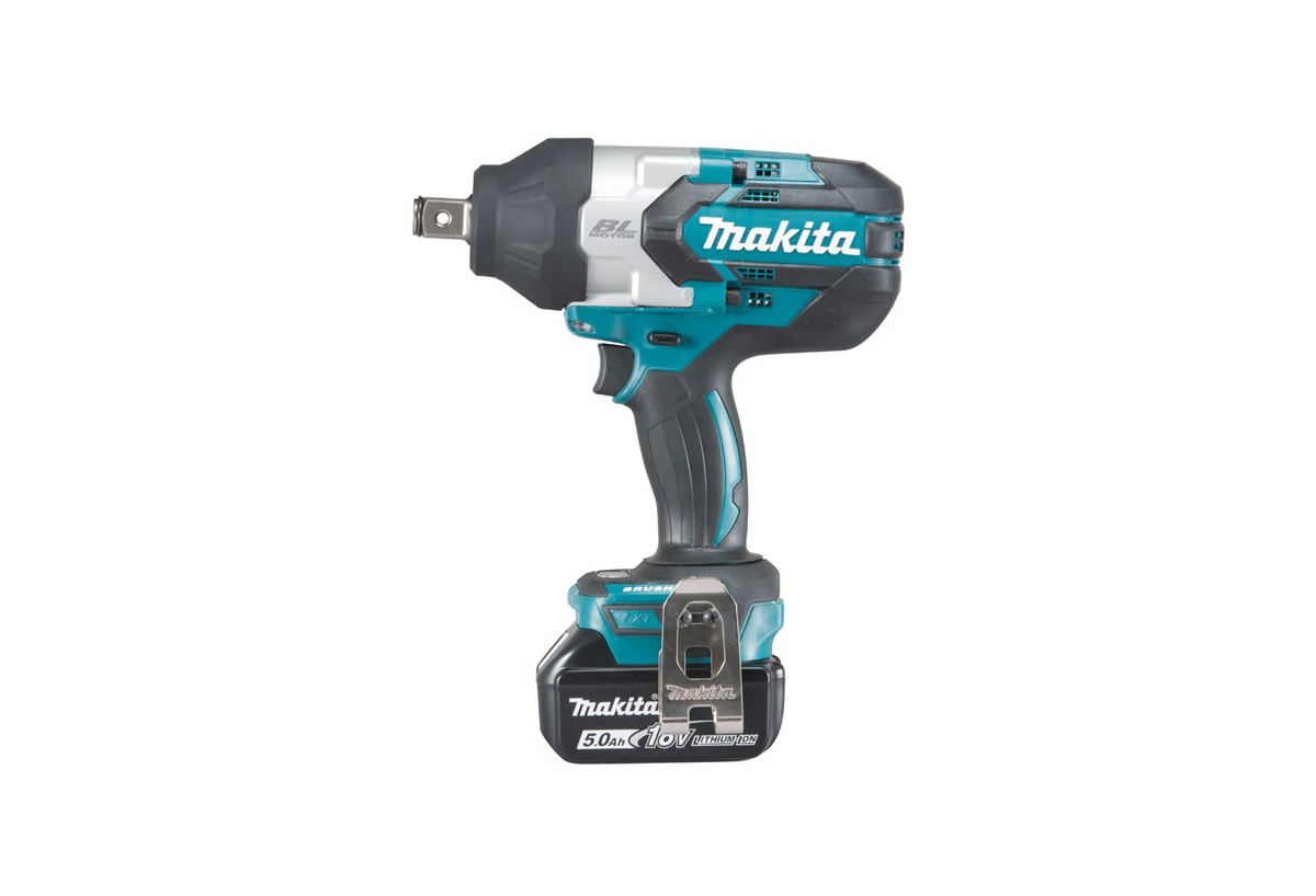 Boulonneuse à chocs 18 V Li-ion 5 Ah 1050 Nm - Makita : Confort'Mat