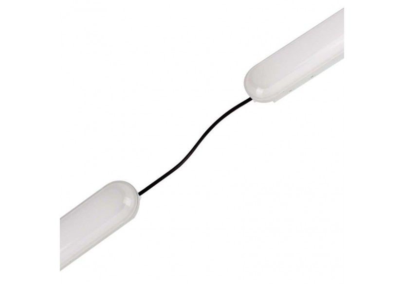 Lot x 40-Réglette étanche LED connectable 9W-60cm-IP65-4000K - K8420-40-60BN - Barcelona LED